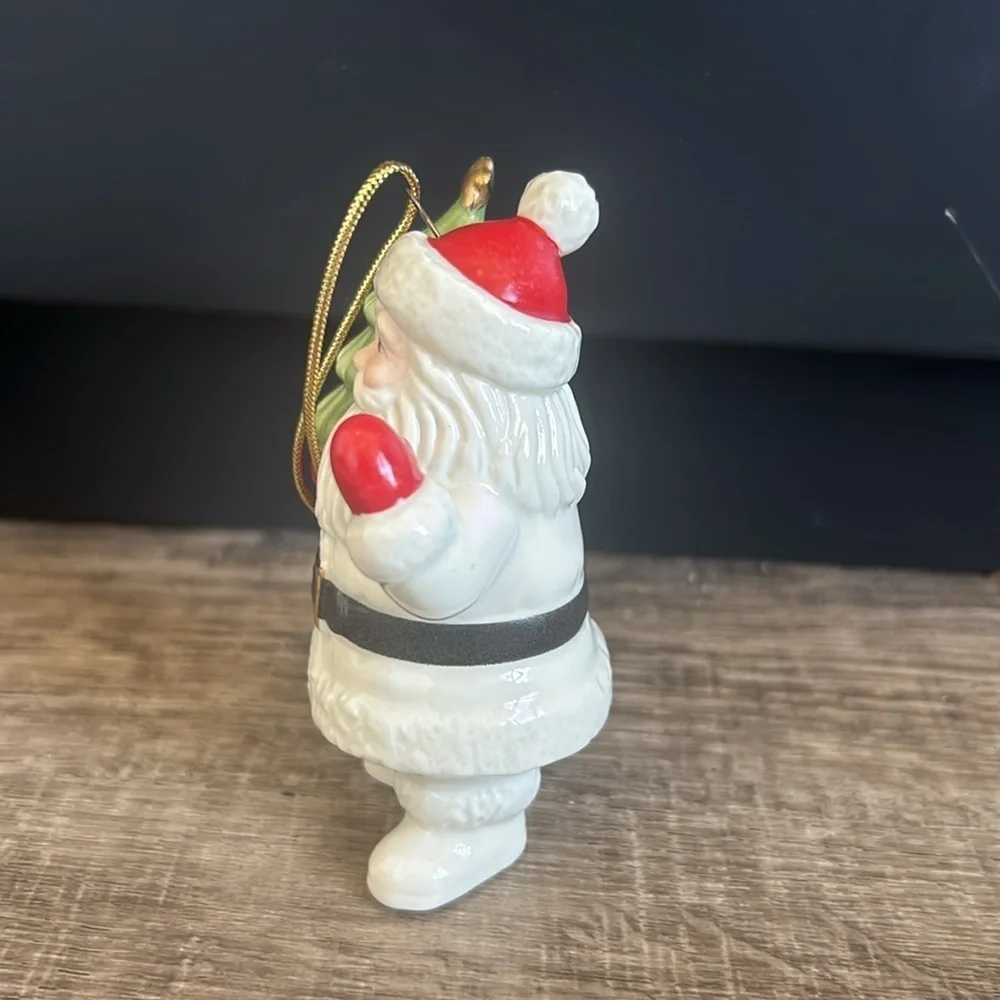 Lenox Very Merry Santa Ornament